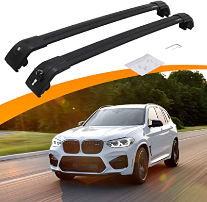 SnailAuto Fit for BMW X3 G01 2018 2019 2020 2021 Lockable Crossbars Roof Rack Luggage Rack