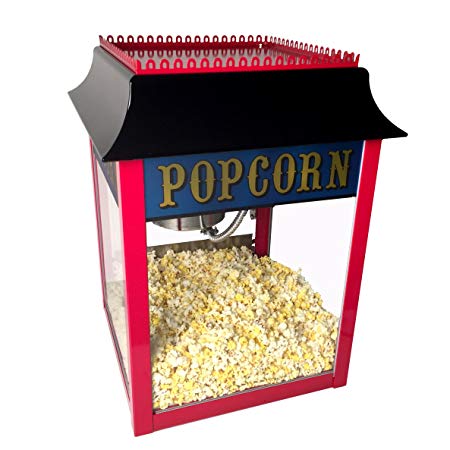 Paragon 1911 Style 4 Ounce Red Popcorn Machine for Professional Concessionaires Requiring Commercial Quality High Output Popcorn Equipment
