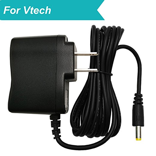 For Vtech Baby Monitor Charger Power Cord Replacement Adapter Supply for Vtech DM221 DM222 DM223 DM251 DM271 DM111 DM112 Parent Unit and Baby Unit, DC 6V Round Port 6.6Ft