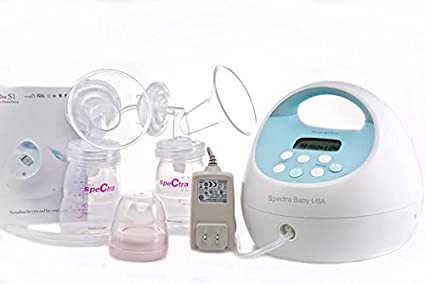 Spectra Baby USA S1 Hospital Grade Double/Single Breast Pump W Rechargeable Battery with Tote