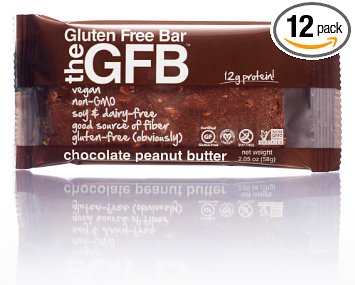 The GFB Gluten Free, Non-GMO High Protein Bars, Chocolate Peanut Butter, 2.05 Ounce (Pack of 12)