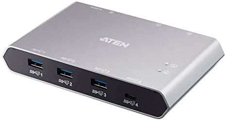 2-Port USB-C Gen 2 Sharing Switch with Power Pass-Through | US3342 | ATEN UK | #1 KVM Market Leader