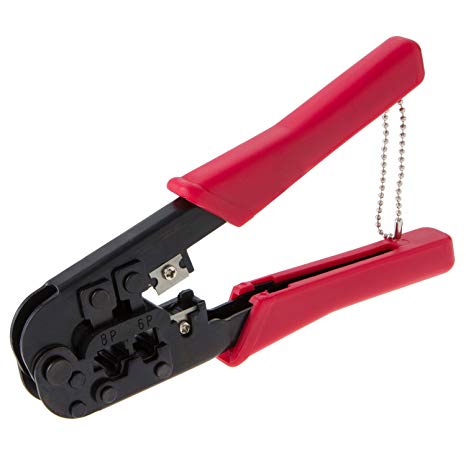 CableCreation Crimping Tool for Modular Plugs, Stripping Insulation and Cutting the Cable