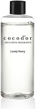 Cocod'or Reed Diffuser Oil Refill, Lovely Peony, 6.7oz