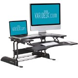 Height-Adjustable Standing Desk - VARIDESK Pro Plus 36 - Black