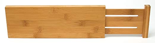 Lipper International 8895 Bamboo Dresser Drawer Dividers, Set of 2 Pack-2
