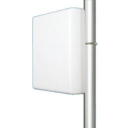 Panel Antenna 2.4GHz WiFi 10dBi Wireless Indoor/Outdoor Wide Angle 110° RP-SMA(F) Cable 1ft