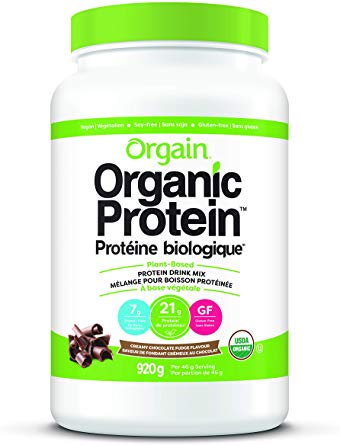 Orgain Organic Plant Protein Powder - Creamy Chocolate Fudge, 920g