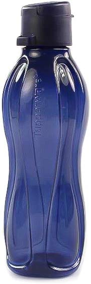 Tupperware Eco Bottle 500 ml dark blue With clip closure 35344