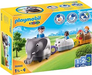 Playmobil 1.2.3 Animal Train