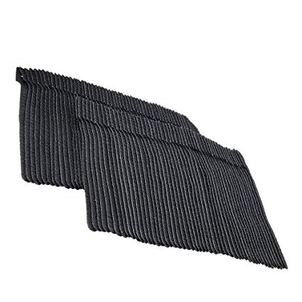TANKING Cable Organizer,100 Pieces Reusable Hook and Loop Fastening Cable Ties with Microfiber Cloth - 6" x 1/2" - Black