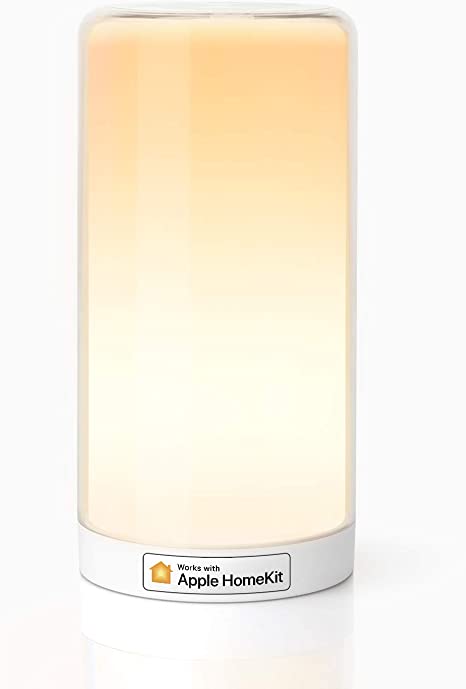 HomeKit Touch Bedside Table Lamp -Meross LED Night Light Compatible with Alexa, Google Assistant, HomeKit Dimmable Multicolour Light for Bedroom Best Present for Men Women Teens Children Kids
