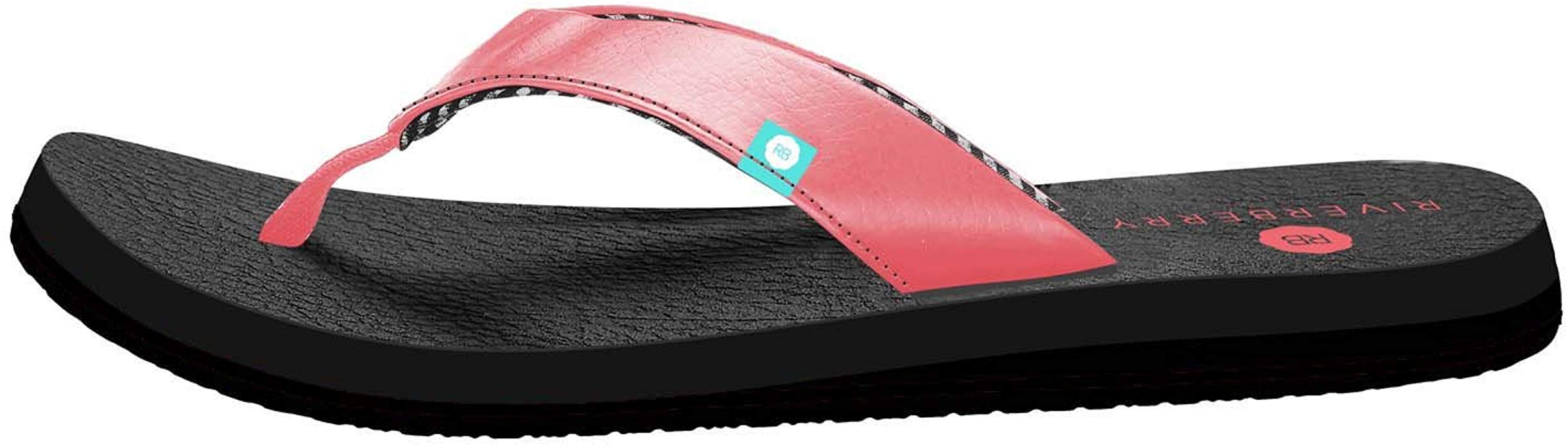 Riverberry Women's Yoga Flip Flop with Yoga Mat Padding