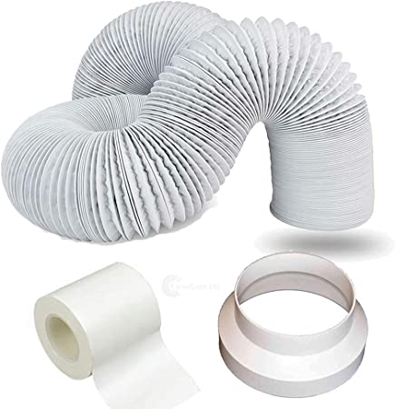 6 inch Blauberg 3m portable Air Conditioner venting duct hose extension kit.