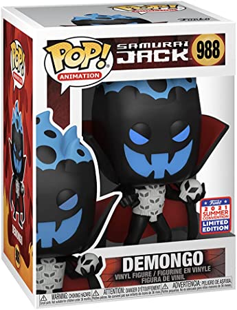 POP! Animation: Samurai Jack - Demongo Funko Vinyl Figure - 2021 Summer Convention Shared Exclusive