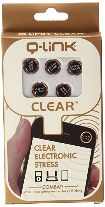 Q-Link Clear Diode For Cell Phone & EMF Protection 5-Pack