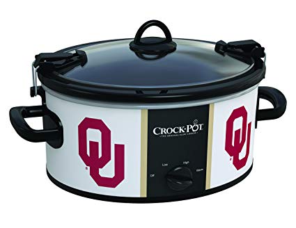 Oklahoma Sooners Collegiate Crock-Pot Cook & Carry Slow Cooker