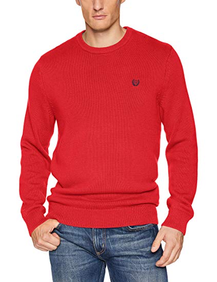 Chaps Men's Classic Fit Cotton Crewneck Sweater