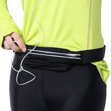 Harrm's Running Belt Waist Pack,Compact Sports Fanny Pack for iPhone,Travel Money Belt,Waist Bags