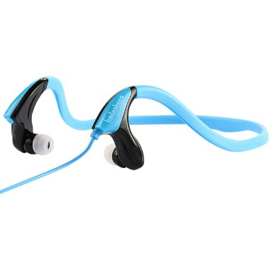 Badasheng HS-27 In Ear Neckband Headphones With Microphone , High Quality Stereo Audio Sound With Strong Bass For Sports Aficionados Using With Smart Phones ,Iphone During Sport Activities .