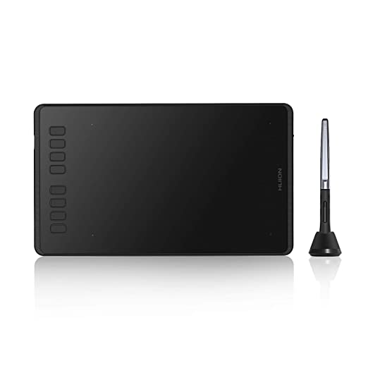 Huion Inspiroy H950P Graphics Drawing Tablet with Tilt Response Battery-Free Stylus and 8192 Pen Pressure