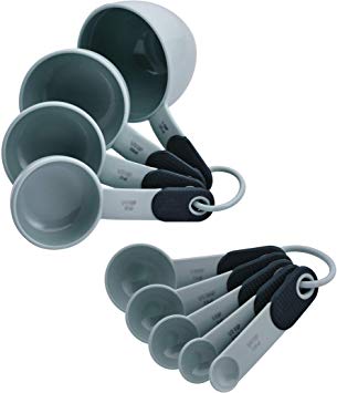 KitchenAid KE475OHGSA Measuring Cups and Spoons Set, one size, Gray