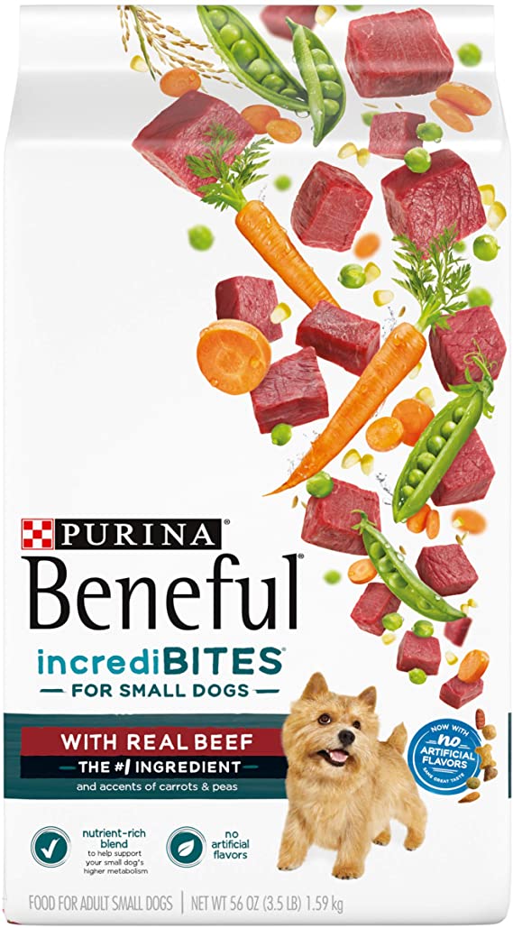 Purina Beneful 18014 IncrediBites Dog Food (4 Pack), 3.5 lb