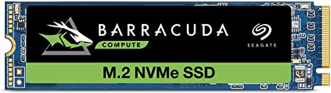 Seagate BarraCuda 510 1TB SSD Internal Solid State Drive – Pcie NVMe 3D TLC NAND for Gaming PC Gaming Laptop Desktop (ZP1000CM30001)