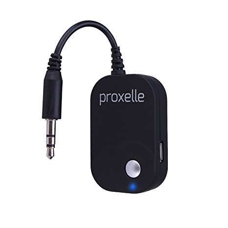 Proxelle 3.5mm Wireless Bluetooth Rreceiver, Portable Car Bluetooth Receiver, Wireless Bluetooth Adapter with Bluetooth Jack, for Home Audio Music Streaming Sound System and Bluetooth Car Kit