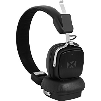 NVX Audio Bluetooth Headphones Stereo On-Ear with ComfortMax Ear Cushions and Wireless or Wired Option [XBTL6]