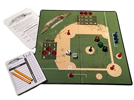 What About Baseball - A Realistic Baseball Board Game That Gives You the Feel of Real Baseball. Recommended for Ages 8 Years and Older.