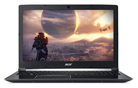 Acer Aspire 7 Gaming Laptop, 15.6" Full HD, Intel 6-Core i7-8750H, NVIDIA GeForce GTX 1050 Ti 4GB, 8GB DDR4, 128GB SSD, 1TB HDD, HDMI 2.0, Fingerprint Reader, Windows 10 64-bit, A715-72G-71CT