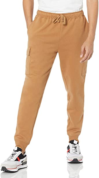 Amazon Essentials Mens Cargo Fleece Jogger Sweatpant