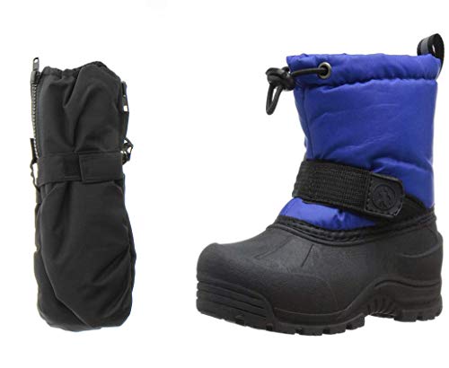 Northside Frosty Snow Boots Matching Waterproof Gloves (Toddler, Kids, Youth)