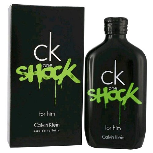 CK One Shock for Him Eau De Toilette Spray Men by Calvin Klein, 6.7 Ounce