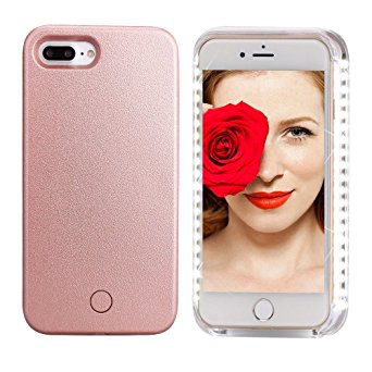 Sanluba Selfie Light Phone Case LED Illuminated Shell Cover Back Cover Photography Enhancing Facetime For iPhone 7 Plus