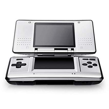 Titanium Silver & Black Nintendo DS System