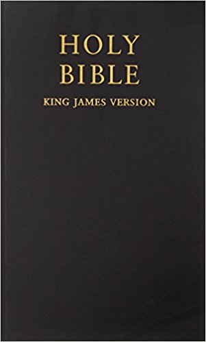 HOLY BIBLE: King James Version (KJV) Popular Gift & Award Black Leatherette Edition: Authorized King James Version (Bible Akjv)