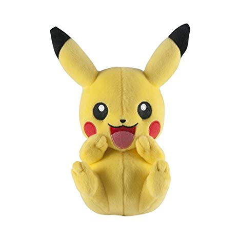 Pokemon T18844 8-Inch Pikachu Plush Toy