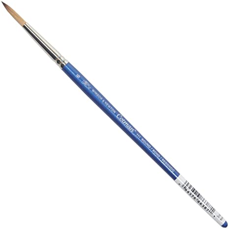 Winsor & Newton Cotman Water Colour Series 111 Short Handle Synthetic Brush - Round #6