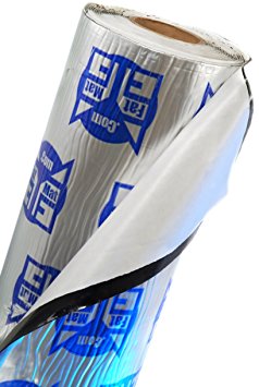 FatMat Self-Adhesive FatMat Sound Deadener Pack with Install Kit - 25 Sq Ft x 50 mil Thick