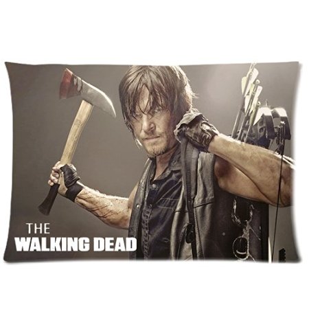 The Walking Dead I Love Daryl Dixon Custom Zippered Pillow Cases 20x30 (Twin sides)