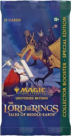 Magic: The Gathering The Lord of The Rings: Tales of Middle-Earth Special Edition Collector Booster - 15 Magic Cards (Collectible Fantasy Card Game)