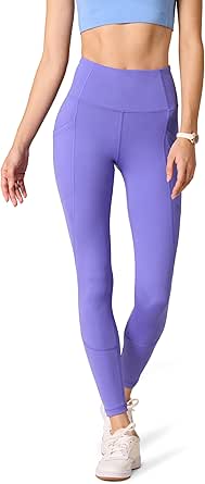 Amazon Essentials Women's Active Sculpt Workout High Rise Full Length Leggings with Pockets (Available in Plus Size)