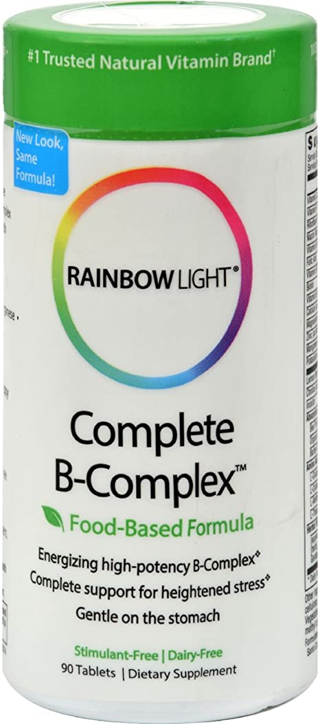 2 Pack of Rainbow Light Complete B-Complex - 90 Tablets