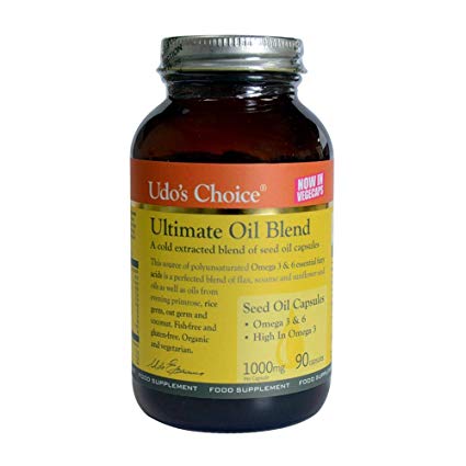 Udos Choice Ultimate Oil Blend 1000mg Capsules