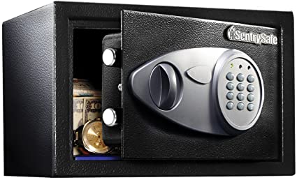 SentrySafe X041E Foot Security Safe, 0.4 Cubic Foot (Black)