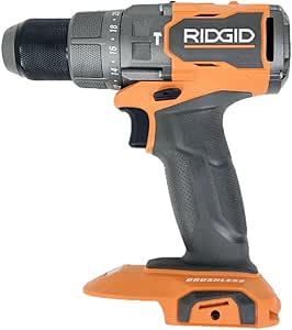 Ridgid 18V Brushless 1/2'' High Torque Hammer Drill/Driver, Orange