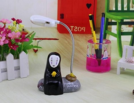 Drhob 1PCS Wait love anime cartoon characters resin handicraft furnishing articles LED small night light Modelling of random delivery