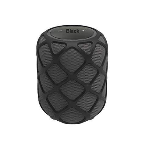 TenCloud Anti-Slip Silicone Case for HomePod,Decor&Protector Cover Portable Sleeve for Apple HomePod Siri Smart Speaker,Smooth Mesh Holes Allow Fidelity Sound from HomePod (Black)